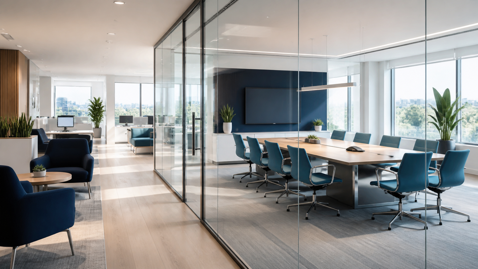 Bright commercial office